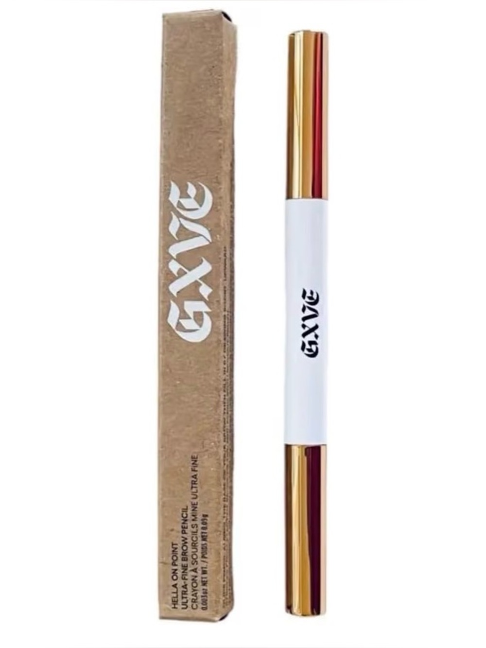 GXVE Hella On Point Ultra-Fine Brow Pencil #1 Neutral Blonde NIB